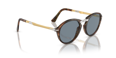Persol PO3274S with Caffe Frame and Blue Lenses - Image 4