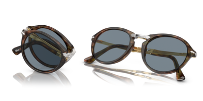 Persol PO3274S with Caffe Frame and Blue Lenses - Image 7