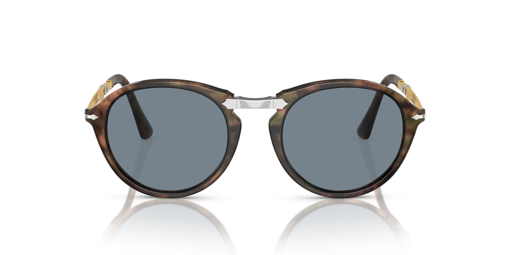 Persol PO3274S with Caffe Frame and Blue Lenses - Image 3