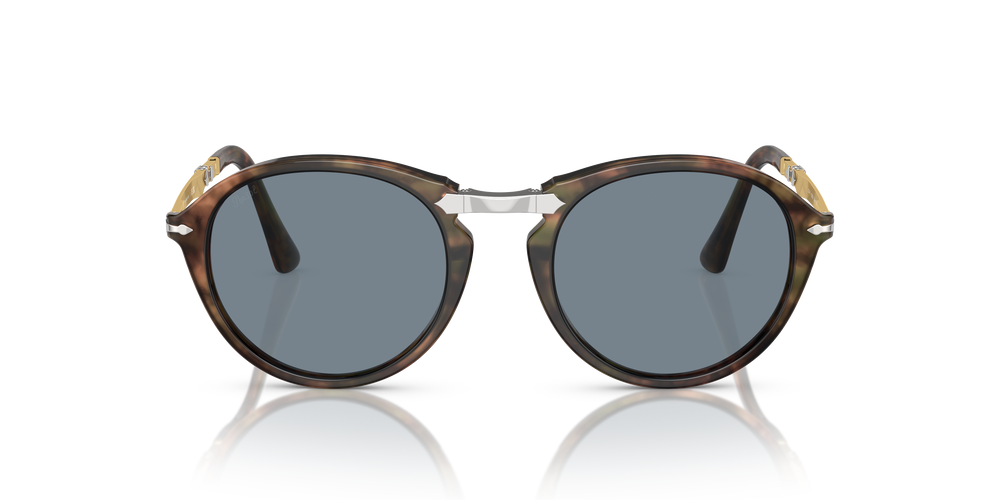 Persol PO3274S with Caffe Frame and Blue Lenses - Image 3
