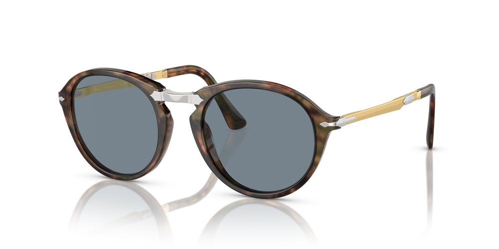 Persol PO3274S with Caffe Frame and Blue Lenses - Image 2