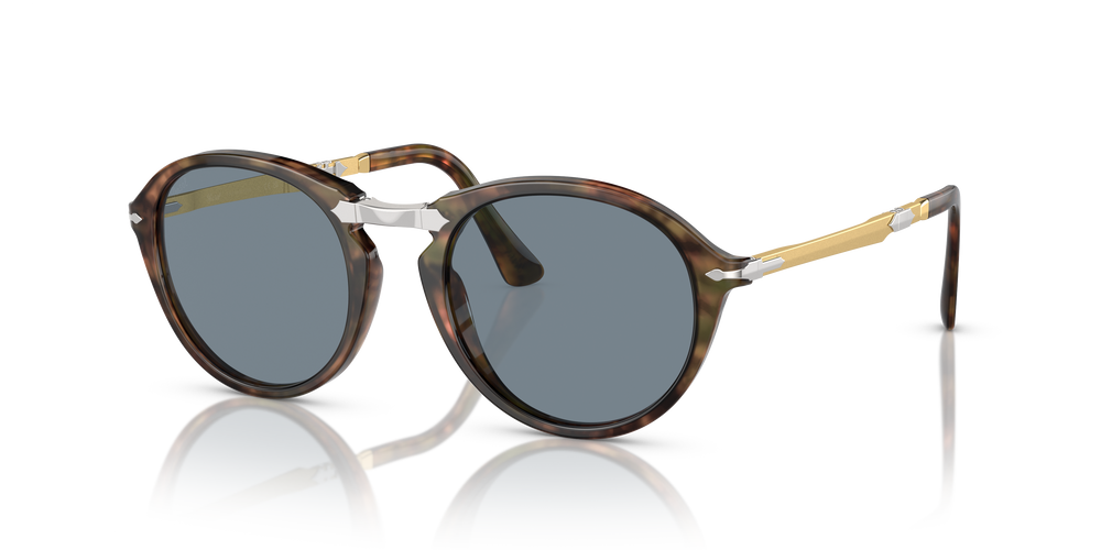 Persol PO3274S with Caffe Frame and Blue Lenses - Image 2