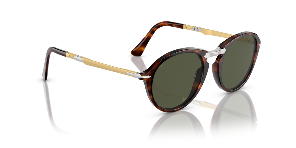Persol PO3274S con Montatura Havana e Lenti Verde - Immagine 4