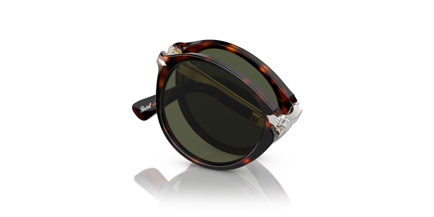 Persol PO3274S with Havana Frame and Green Lenses - Image 1