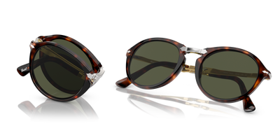 Persol PO3274S con Montatura Havana e Lenti Verde - Immagine 7
