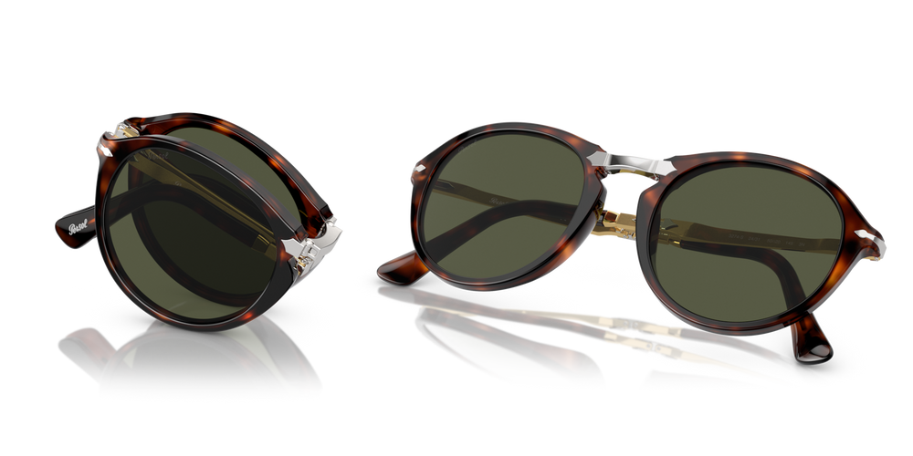 Persol PO3274S con Montatura Havana e Lenti Verde - Immagine 7