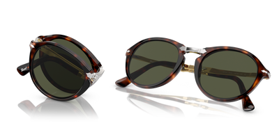 Persol PO3274S con Montatura Havana e Lenti Verde - Immagine 7