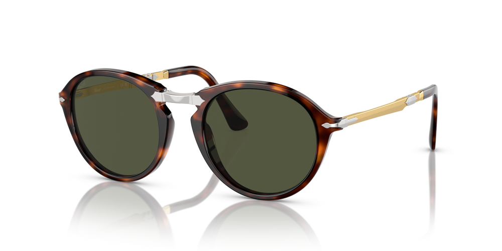 Persol PO3274S with Havana Frame and Green Lenses - Image 2