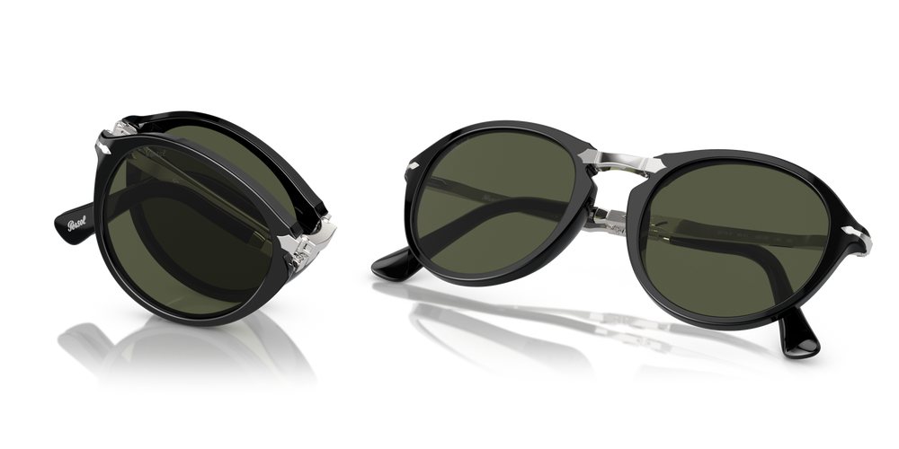 Persol PO3274S with Black Frame and Green Lenses - Image 7