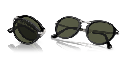 Persol PO3274S with Black Frame and Green Lenses - Image 7