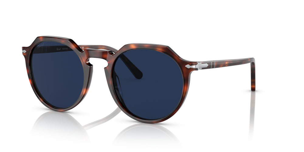 Persol PO3281S - Transitions® com armação Havana e lentes Azul - Imagens 6