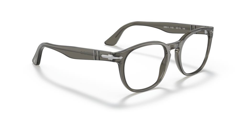 Persol PO3283V avec Monture Gris taupe transparent - Image 3