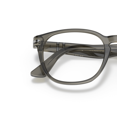 Persol PO3283V avec Monture Gris taupe transparent – Image variante
