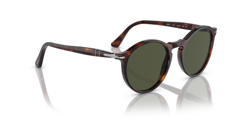 Persol PO3285S avec Monture Havana et Verres Vert - Image 3