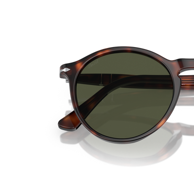 Persol PO3285S avec Monture Havana et Verres Vert – Image variante
