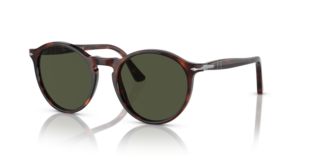 Persol PO3285S avec Monture Havana et Verres Vert - Image 1