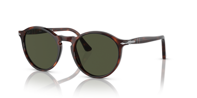 Persol PO3285S avec Monture Havana et Verres Vert - Image 1