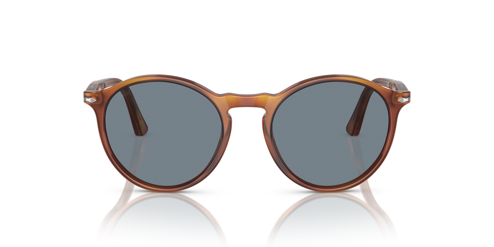 Persol PO3285S with Terra Di Siena Frame and Blue Lenses - Image 2