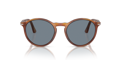Persol PO3285S with Terra Di Siena Frame and Blue Lenses - Image 2