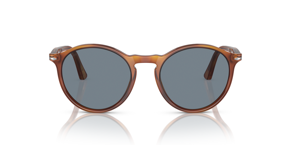 Persol PO3285S con Montatura Terra di Siena e Lenti Blu - Immagine 2