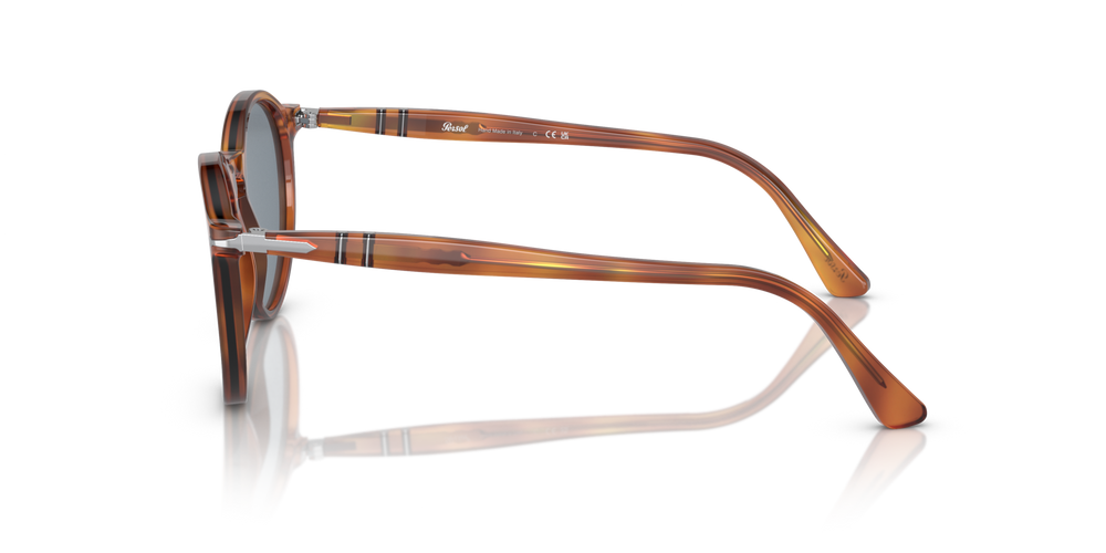 Persol PO3285S with Terra Di Siena Frame and Blue Lenses - Image 4