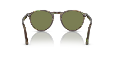 Persol PO3286S mit Grün gestreift Gestell und Grün Gläsern - Bild 5