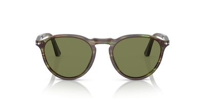 Persol PO3286S mit Grün gestreift Gestell und Grün Gläsern - Bild 2