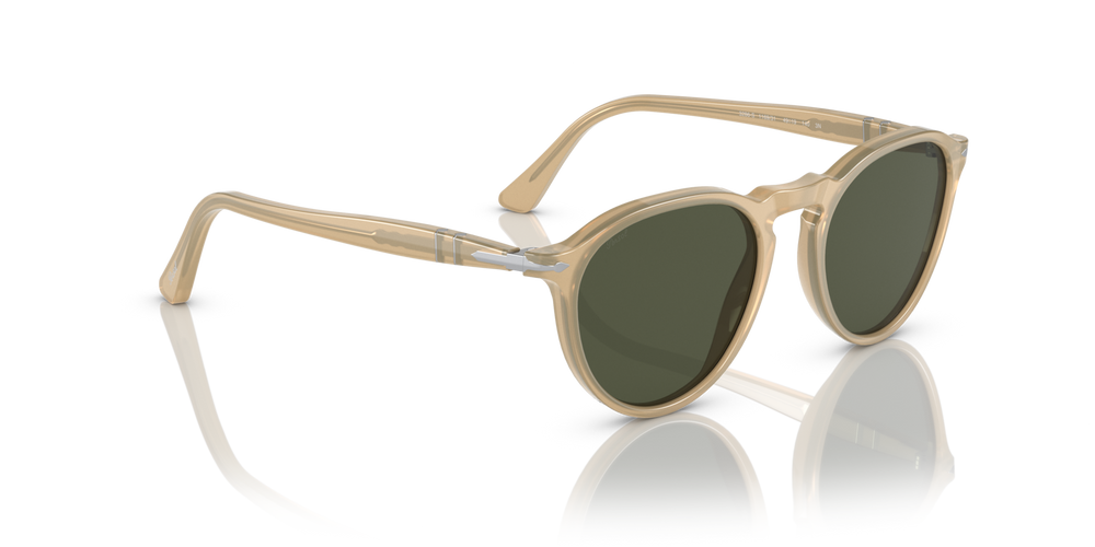 Persol PO3286S with Champagne Frame and Green Lenses - Image 3