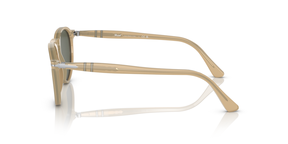 Persol PO3286S with Champagne Frame and Green Lenses - Image 4