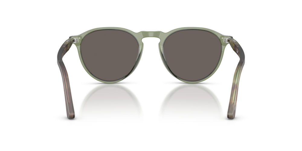 Persol PO3286S with Transparent Green Frame and Grey Lenses - Image 5