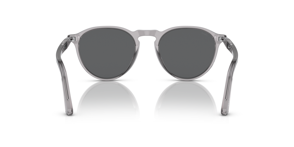 Persol PO3286S avec Monture Transparent Gris et Verres Gris - Image 5