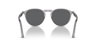 Persol PO3286S avec Monture Transparent Gris et Verres Gris - Image 5