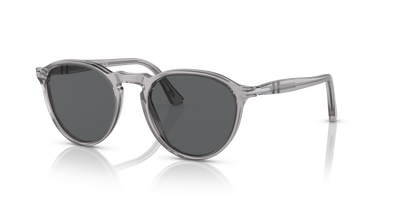 Persol PO3286S avec Monture Transparent Gris et Verres Gris - Image 1