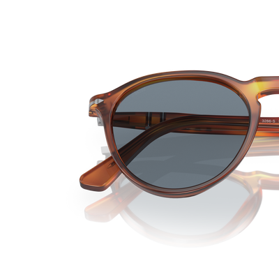 Persol PO3286S with Terra Di Siena Frame and Blue Lenses – Variant Image