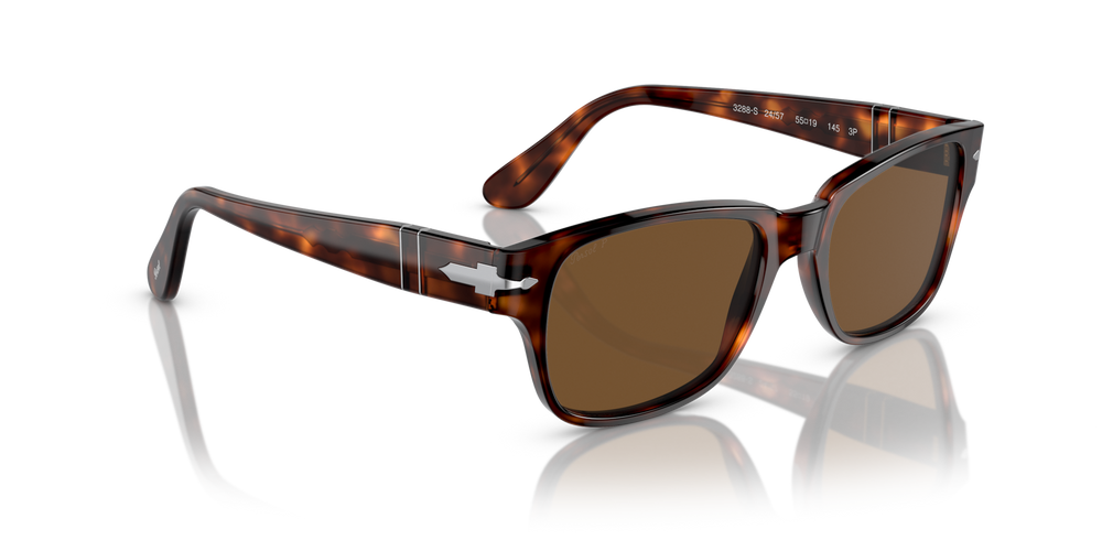 Persol PO3288S mit Havana Gestell und Braun Gläsern - Bild 3