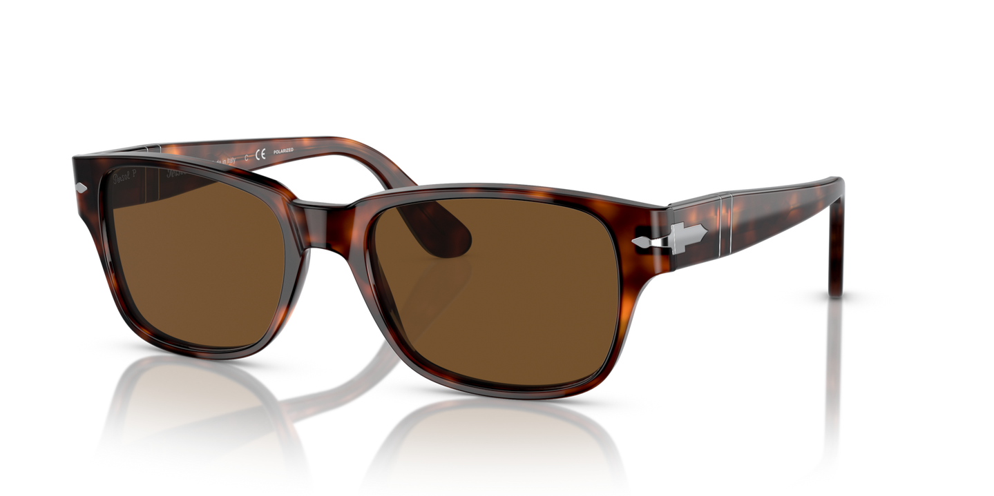 Persol PO3288S mit Havana Gestell und Braun Gläsern - Bild 1