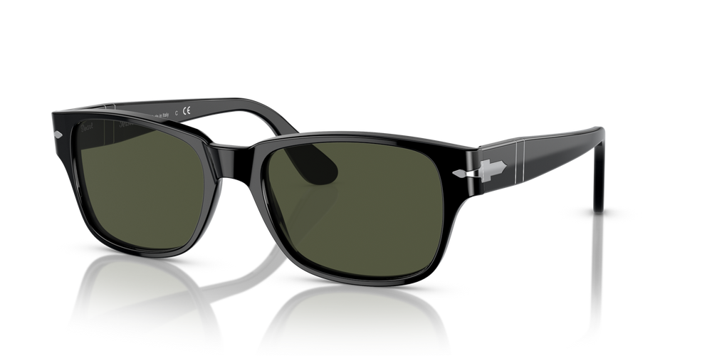 Persol PO3288S with Black Frame and Green Lenses - Image 1