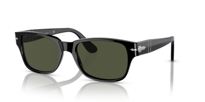 Persol PO3288S with Black Frame and Green Lenses - Image 1