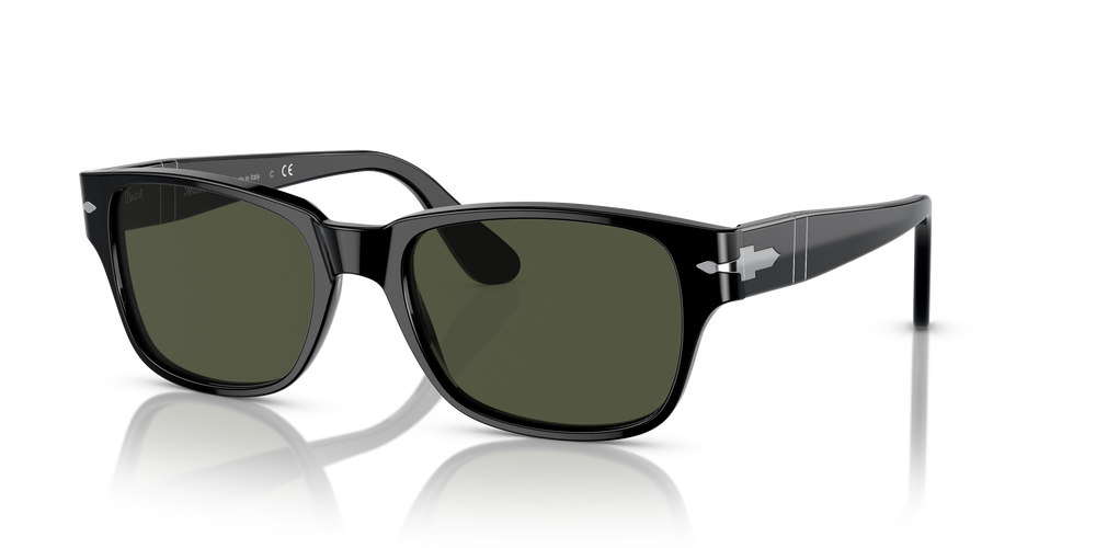 Persol PO3288S con Montatura Nero e Lenti Verde - Immagine 1