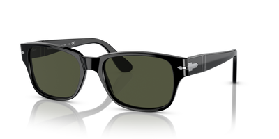 Persol PO3288S con Montatura Nero e Lenti Verde - Immagine 1