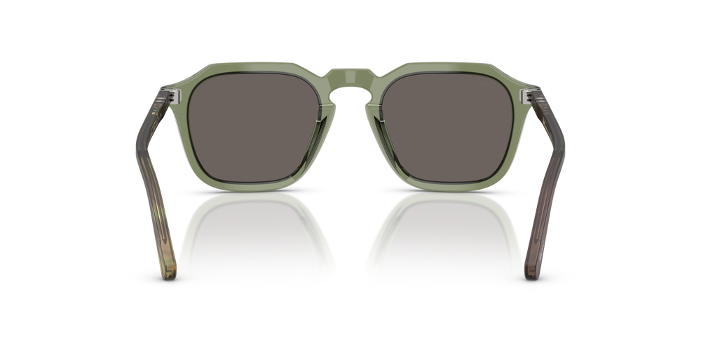 Persol PO3292S mit Transparent Grün Gestell und Grau Gläsern - Bild 5