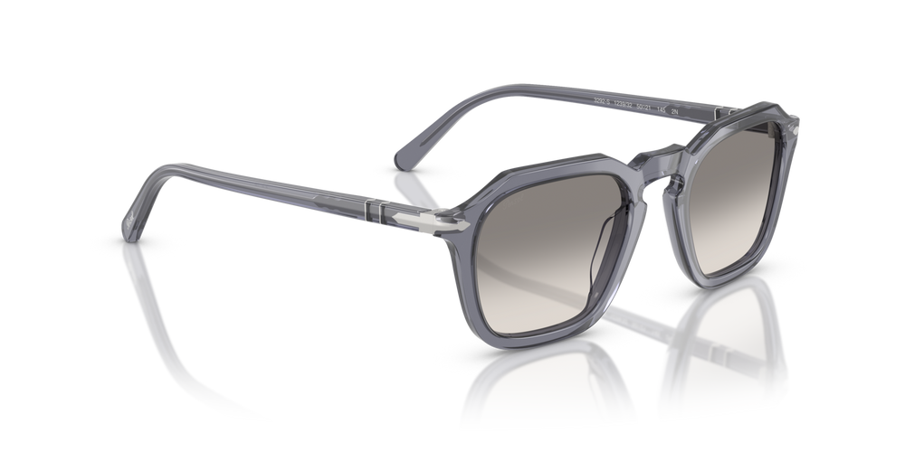 Persol PO3292S with Transparent Ocean Frame and Grey Lenses - Image 3