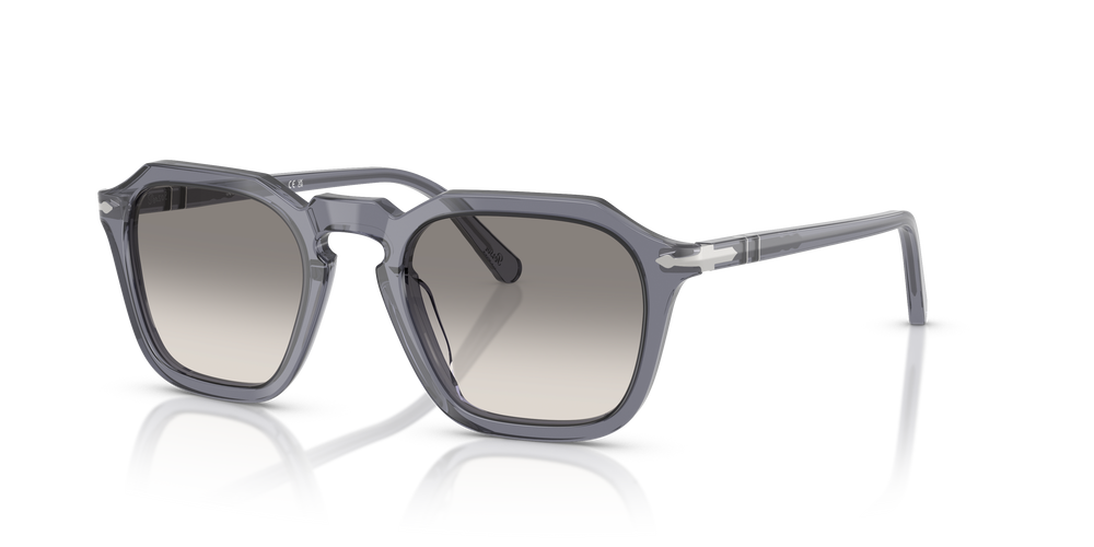 Persol PO3292S mit Transparent Ocean Gestell und Grau Gläsern - Bild 1