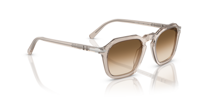 Persol PO3292S avec Monture Transparent Brown Grey et Verres Brun - Image 3