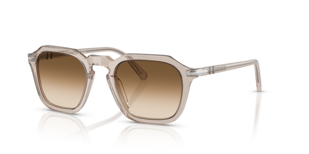 Persol PO3292S con Montura Transparent Brown Grey y Lentes Marrón - Imagen 1