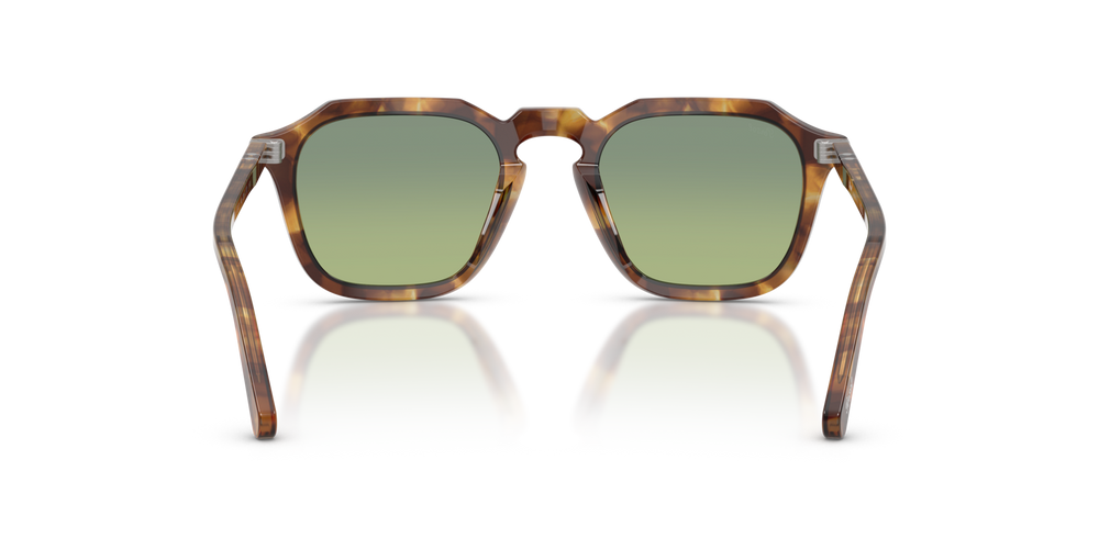 Persol PO3292S - Exclusive avec Monture Yellow Brown Havana et Verres Vert - Image 5