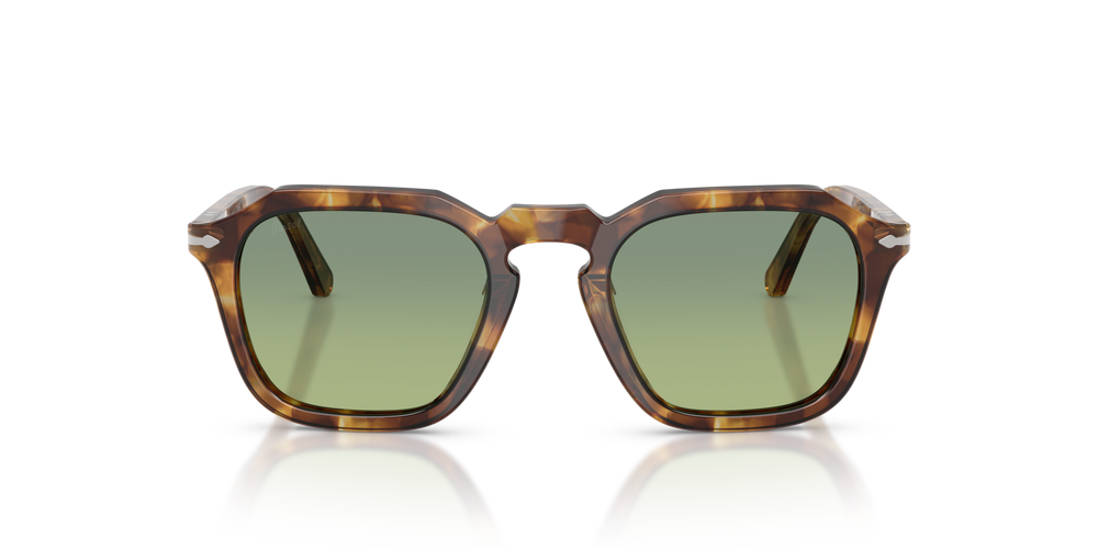 Persol PO3292S - Exclusive avec Monture Yellow Brown Havana et Verres Vert - Image 2
