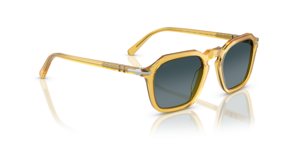 Persol PO3292S avec Monture Miel et Verres Bleu - Image 3