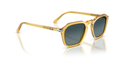 Persol PO3292S avec Monture Miel et Verres Bleu - Image 3
