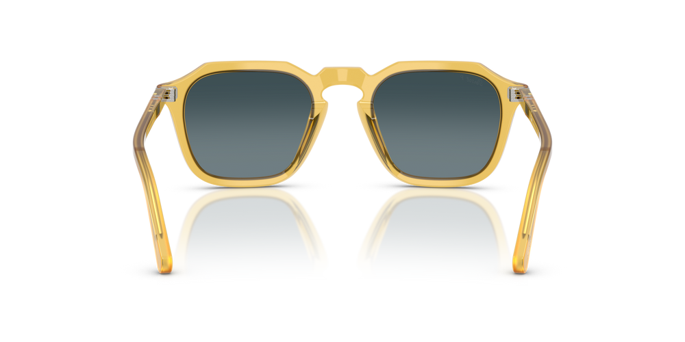Persol PO3292S avec Monture Miel et Verres Bleu - Image 5